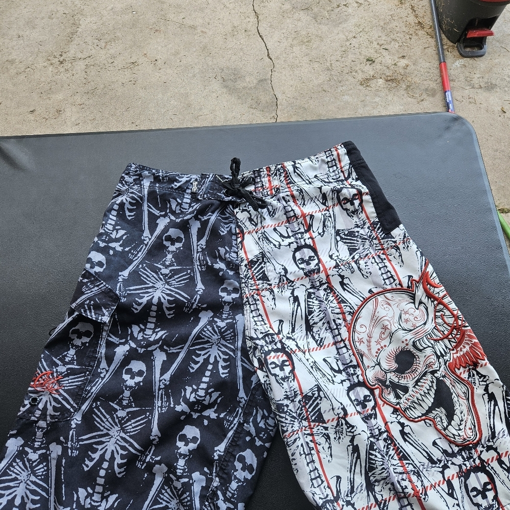 So Cal Y2K Surf Board Shorts